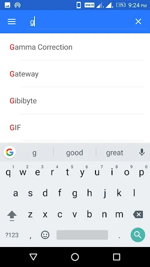Computer Dictionary Screenshot 1