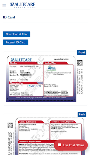 Member Portal by AultCare Screenshot 1