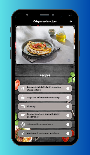 Crispy snack recipes Screenshot 0