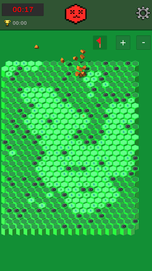 Hexagonal Minesweeper Screenshot 1