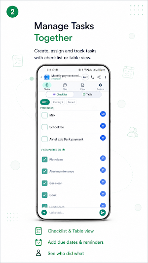 Toryn: Shared Planner & Task Screenshot 1