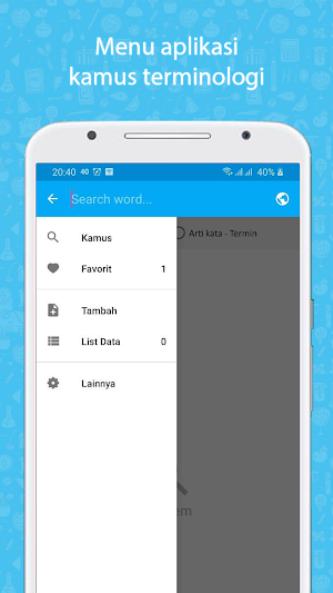 Kamus Terminologi Screenshot 2