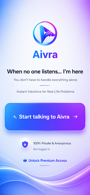 Aivra – Your True AI Friend Screenshot 0