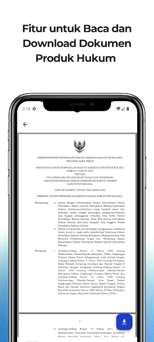 JDIH DPRD Kabupaten Malang Screenshot 2