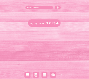Cute Wallpaper Pink Wood Grain Theme Screenshot 0