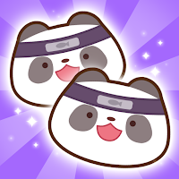 Panda Ninja School: Cute Merge