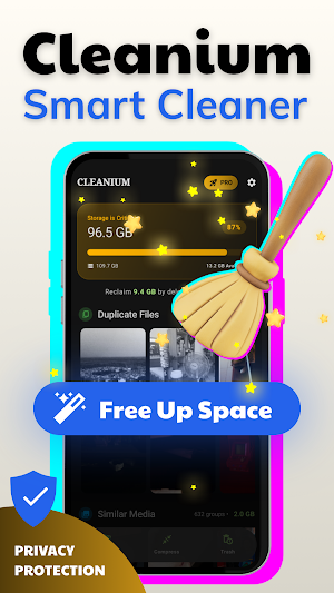 Cleanium – Smart Phone Cleaner Screenshot 0