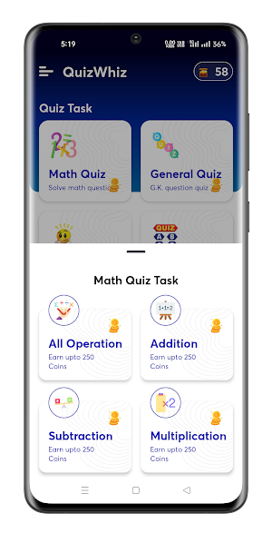 QuizWhiz - Winning Edge Screenshot 2