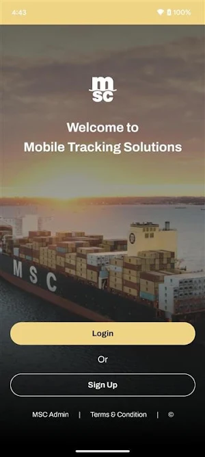 Mobile Tracking Solution Screenshot 0