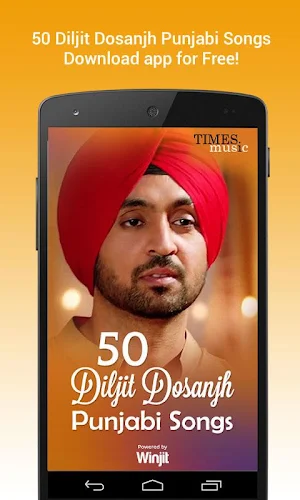50 Diljit Dosanjh Punjabi Songs Screenshot 0