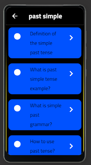 past simple Screenshot 1