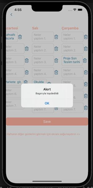 MyPlanner Screenshot 3