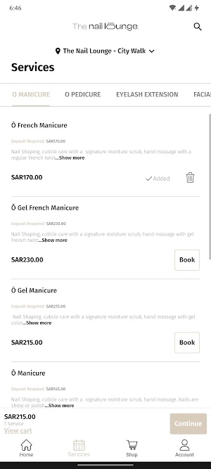 The Nail Lounge SA Screenshot 3