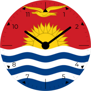 Kiribati Analog Watch Face Screenshot 0