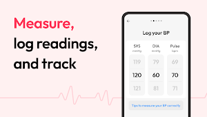 Blood Pressure Diary & Chart Screenshot 1