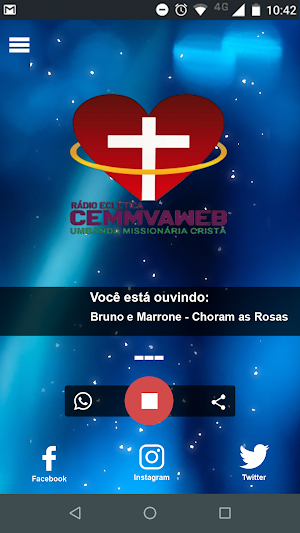 Web Rádio Cemmvaweb Screenshot 0