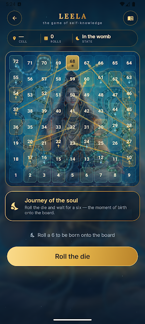 Snakes and ladders · Lila Screenshot 1