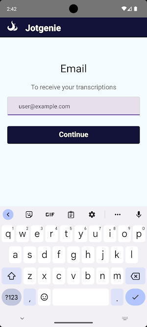 Jotgenie Screenshot 0