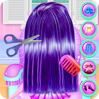 Cosplay Girl Hair Salon