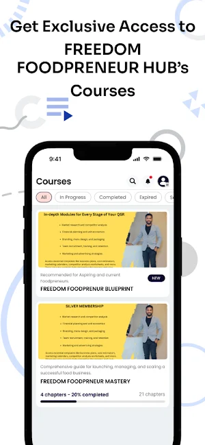 FREEDOM FOODPRENEUR HUB Screenshot 1