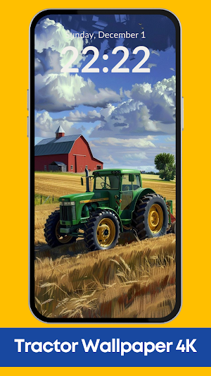 Tractor Wallpaper 4K Screenshot 0
