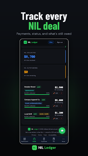NIL Ledger Screenshot 1