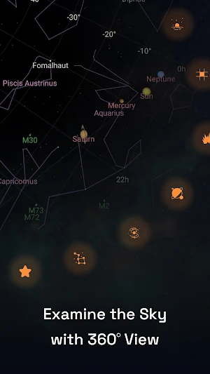 Sky Observation: View Star Map Screenshot 2