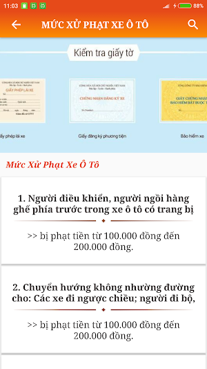 Luật Giao Thông Và Mức Xử Phạt Screenshot 3