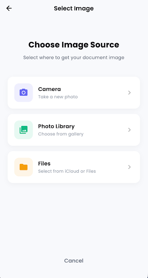 NexaDoc: AI Document Scanner Screenshot 2