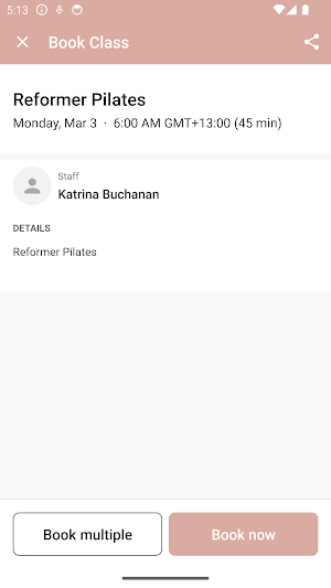 Prosecco Pilates Screenshot 2