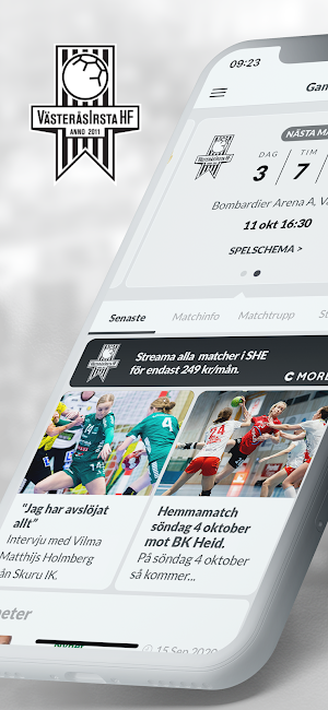VästeråsIrsta HF - Gameday Screenshot 0