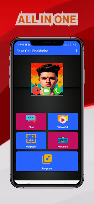 Fake Call Enaldinho Chat Song Screenshot 0
