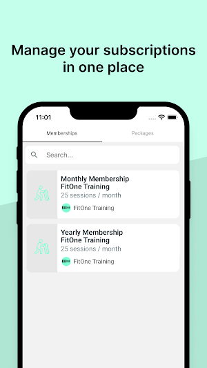 FitOne Fitness Screenshot 3