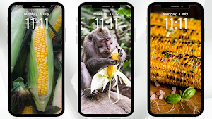 Corn Aesthetic Wallpaper Screenshot 1