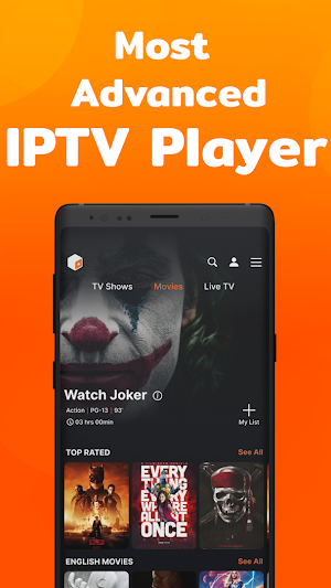 Xtream IPTV Screenshot 1