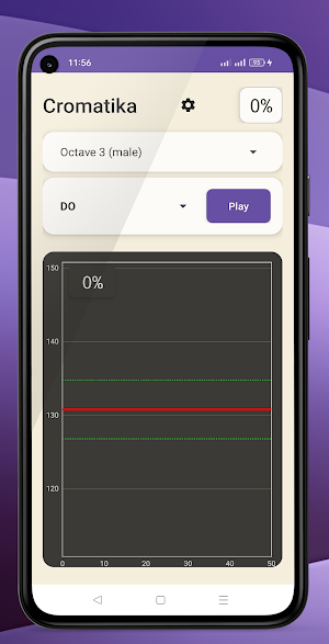 Cromatika, voice tuner Screenshot 0