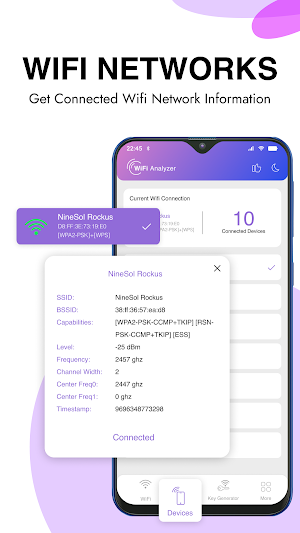 WiFi Analyzer: Wifi Speed Test Screenshot 1