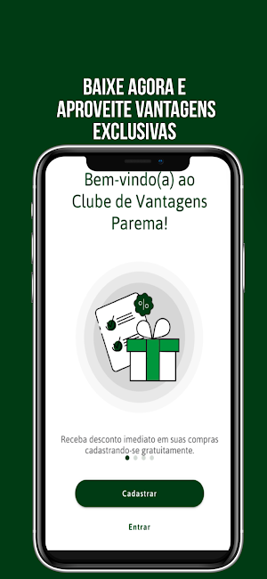 Clube de Vantagens Parema Screenshot 0