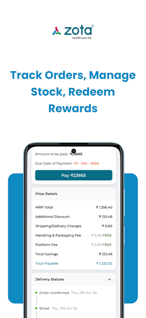 Zota Retail Partner Screenshot 3