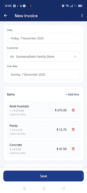 MyCloudBook - Accounting App Screenshot 1