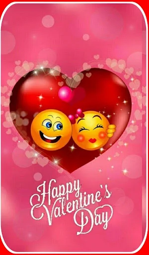 happy valentines day wallpaper Screenshot 1