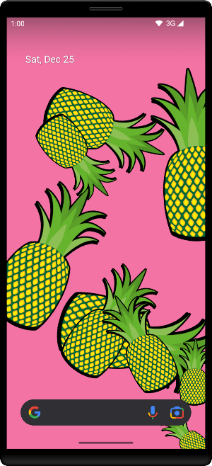 Pineapples Live Wallpaper Screenshot 2