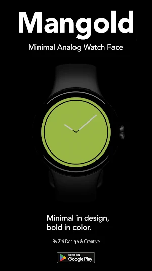 Mangold – Minimal Watch Face Screenshot 0