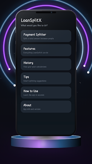 LoanSplitX Screenshot 2