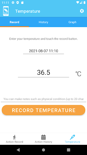 Ko->Do History : Behavior / Temperature Management Screenshot 3