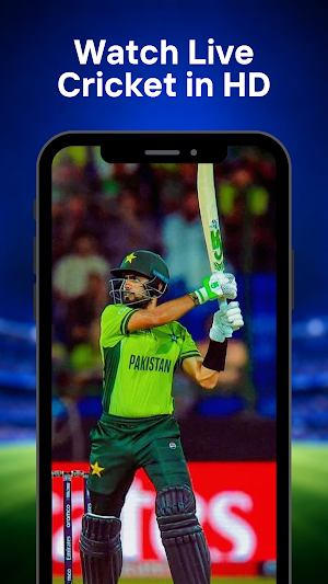 Live Cricket TV HD Streaming Screenshot 1