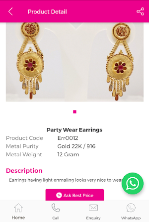 Palak Jewellers - Gold Jewellery Retailer App Screenshot 3