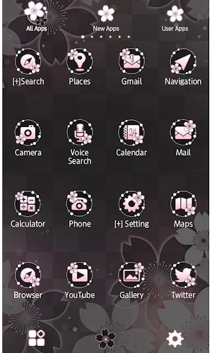 icon&wallpaper-Night Blossoms- Screenshot 1