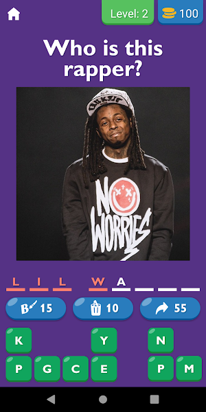 Guess The Rapper Game Screenshot 2