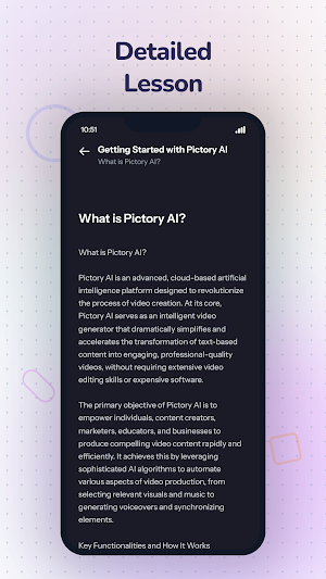 AI Tutor for Pictory AI Video Screenshot 3